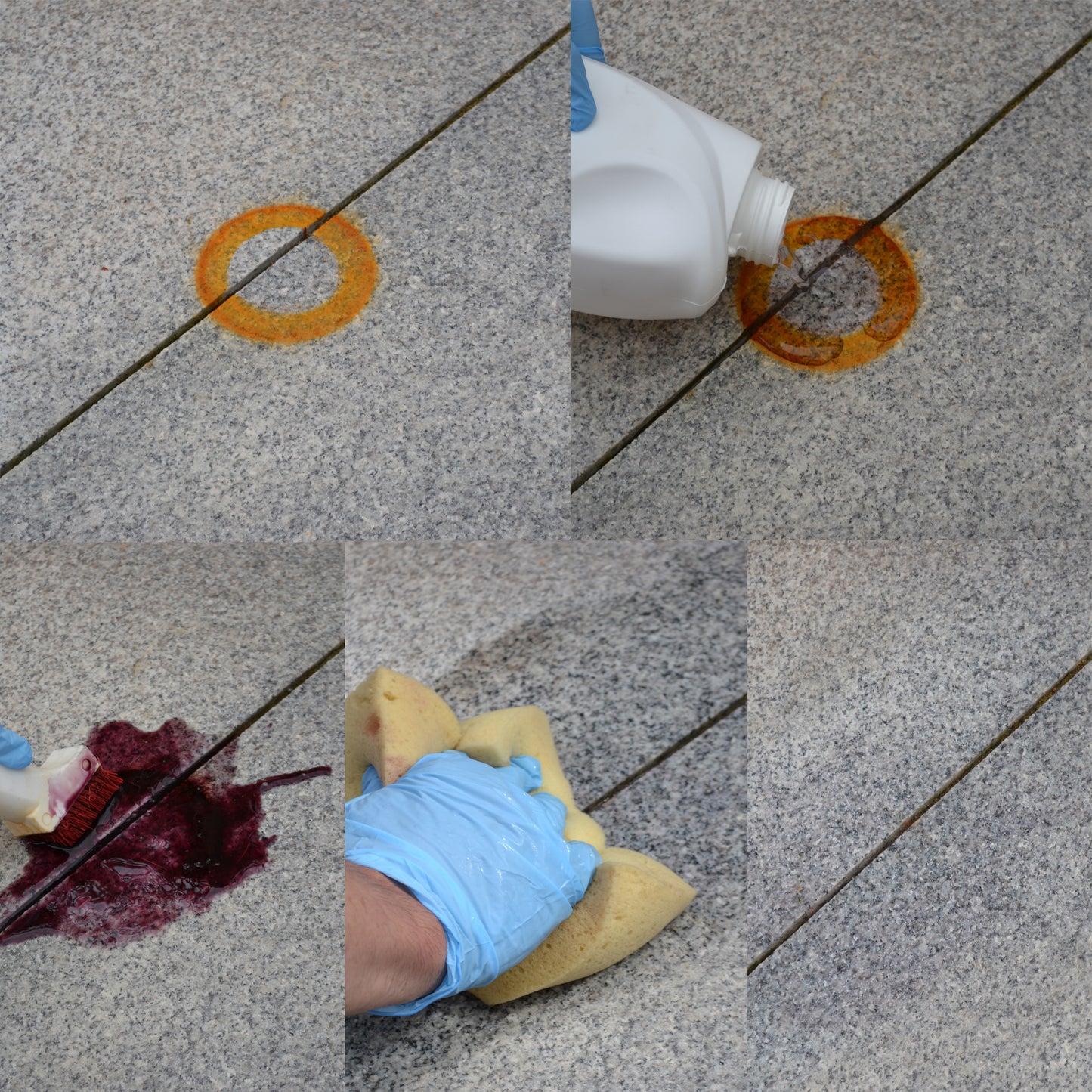 rust stain remover application LTP