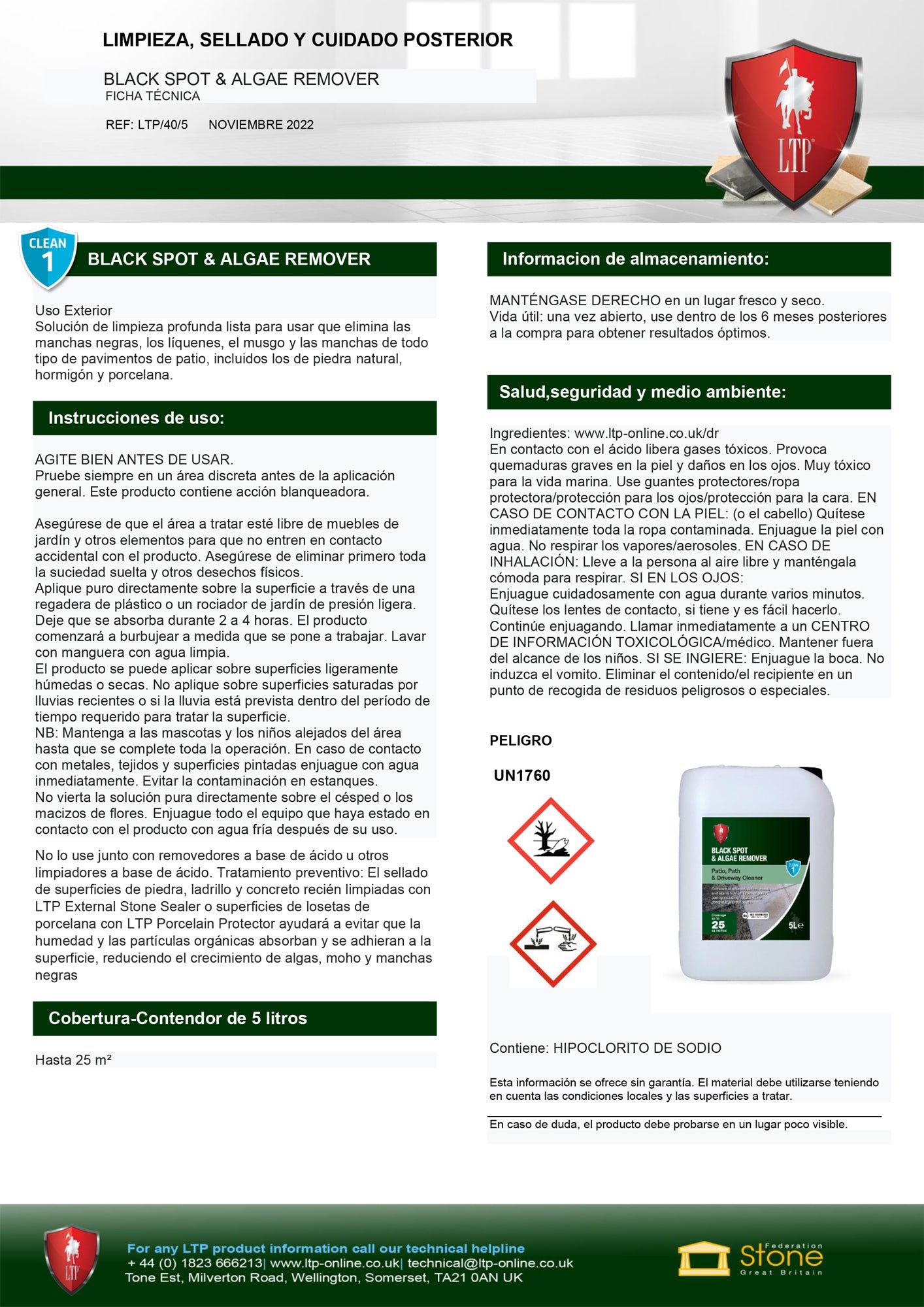 LTP Blackspot & Algae Remover