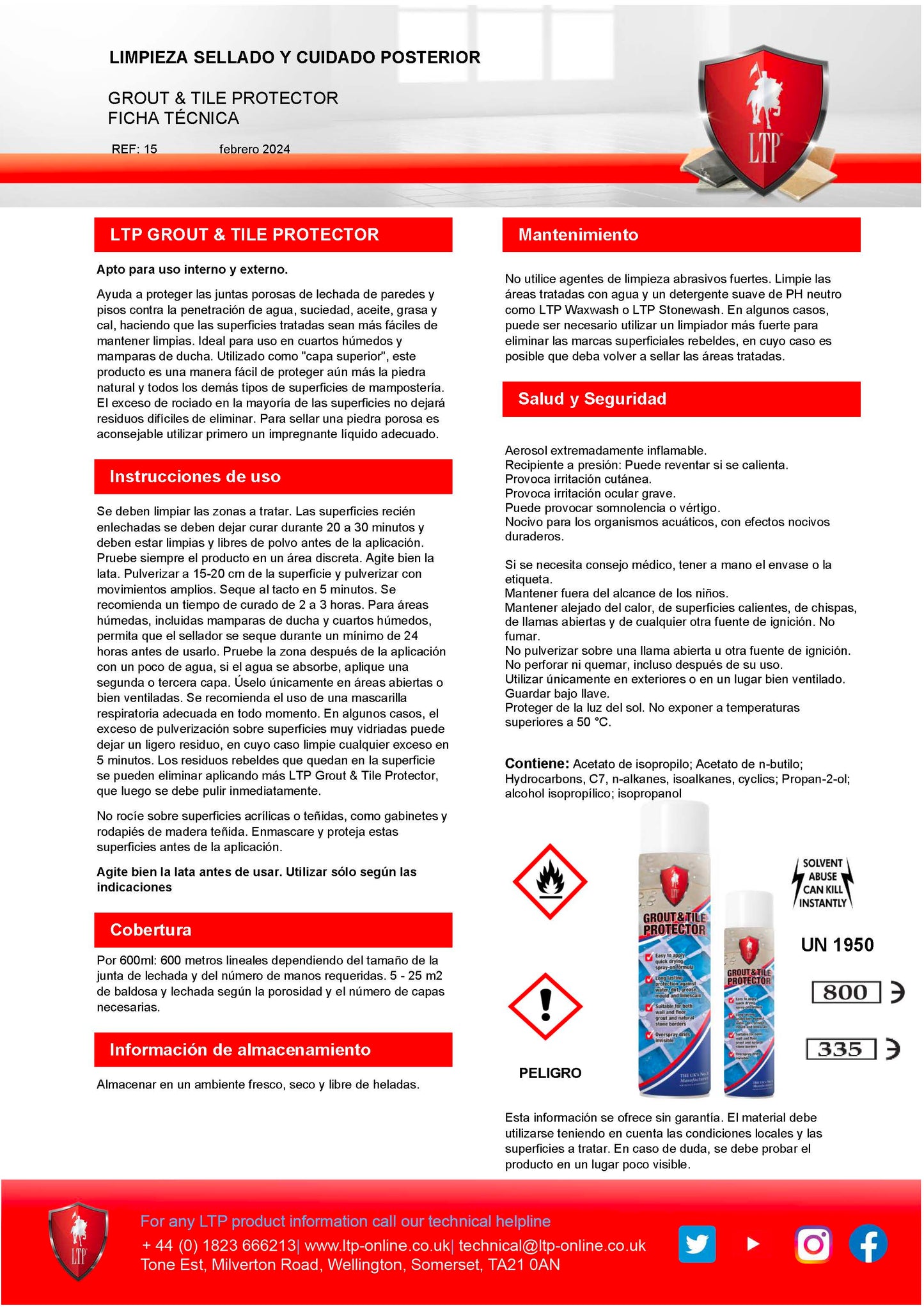 LTP Grout & Tile Protector