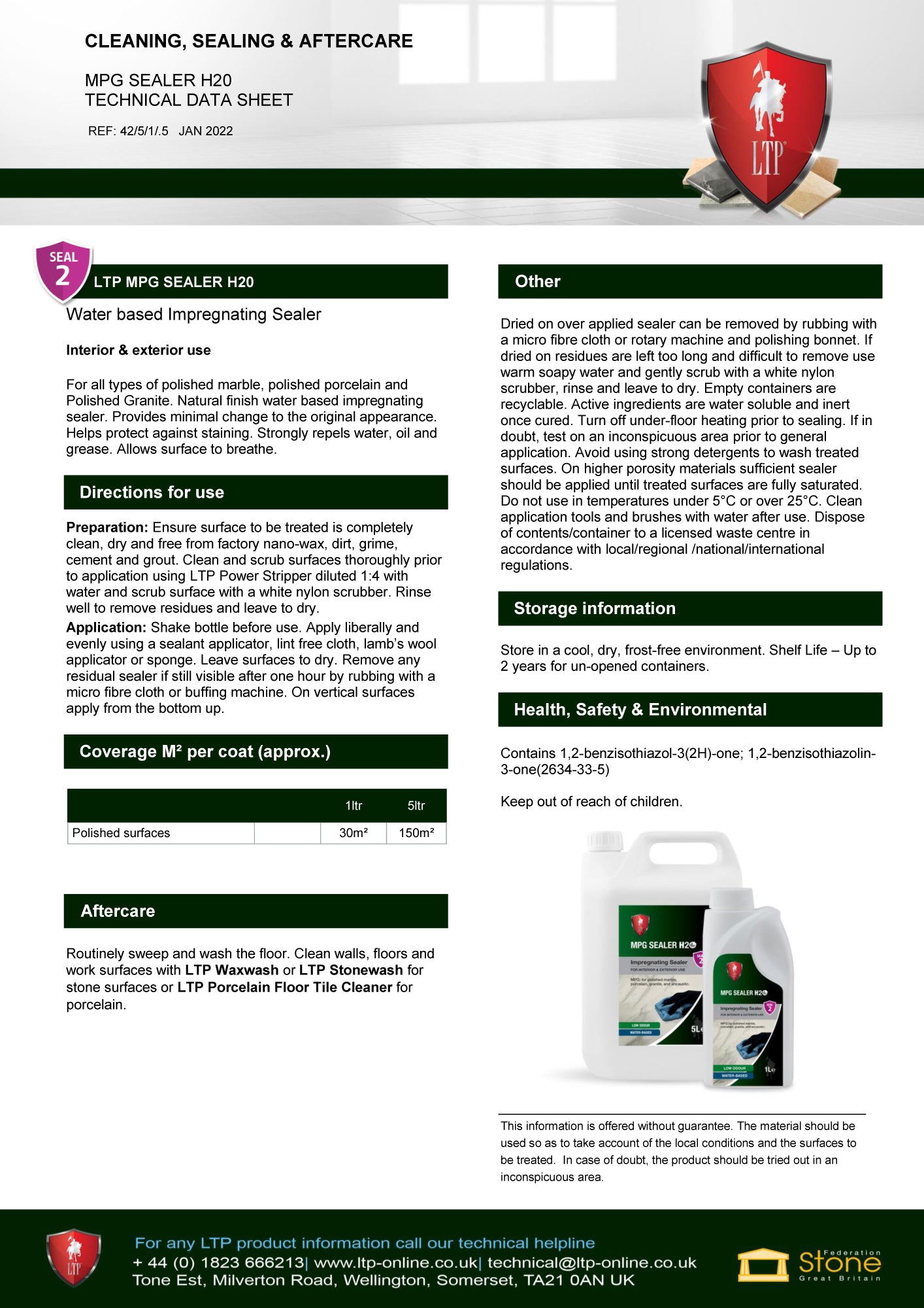 LTP MPG H20 Sealer